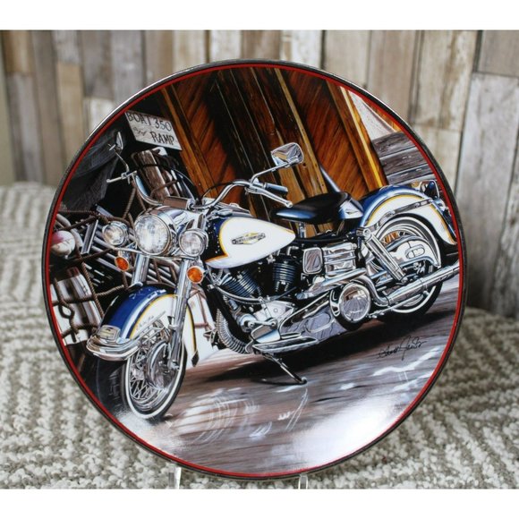 (4) Collector Harley Davidson Plates - Picture 2 of 16